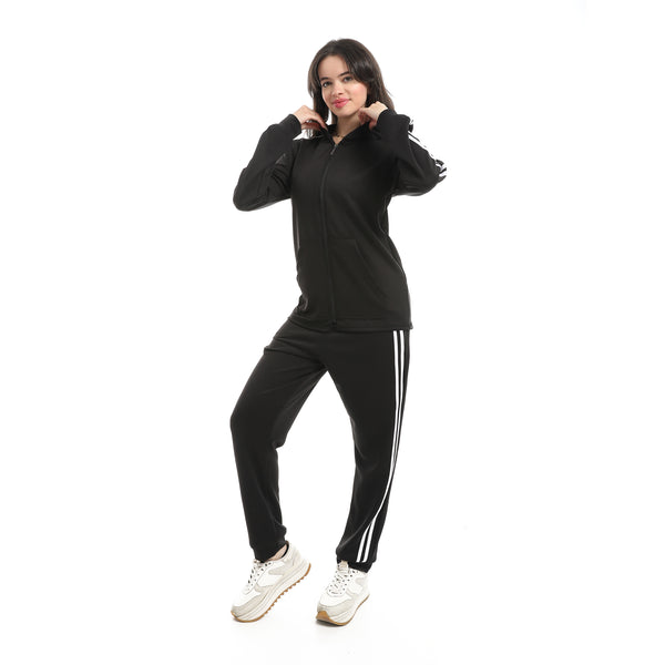 Black_Long_Sleeves_Hooded_Zipped_Tracksuit-Black