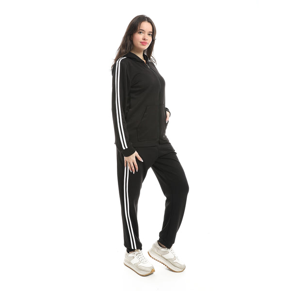 Black_Long_Sleeves_Hooded_Zipped_Tracksuit-Black