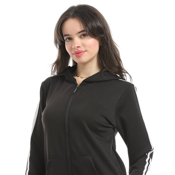 Black_Long_Sleeves_Hooded_Zipped_Tracksuit-Black