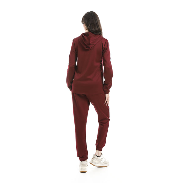 Dark_Red_Long_Sleeves_Hooded_Zipped_Tracksuit-Dark_Red