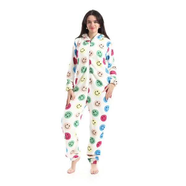 Smiley MultiColor_Winter Jumpsuit-MultiColor