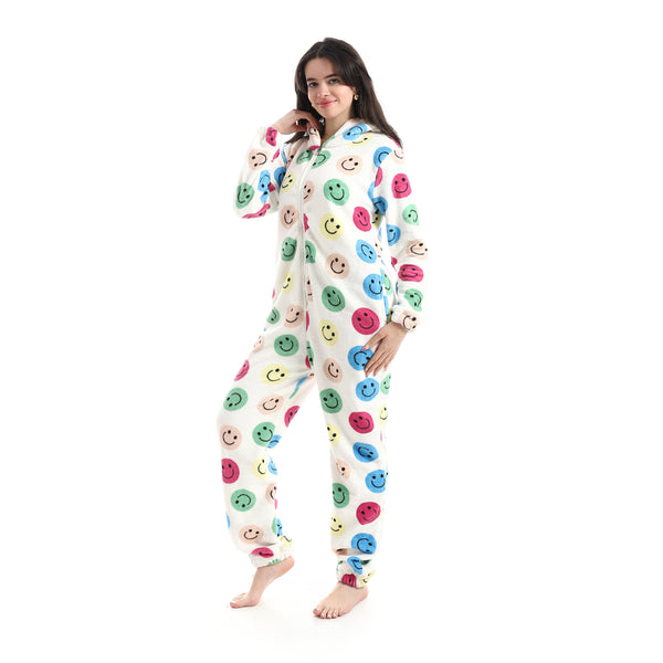 Smiley MultiColor_Winter Jumpsuit-MultiColor