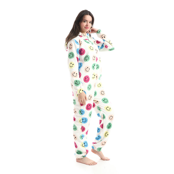 Smiley MultiColor_Winter Jumpsuit-MultiColor