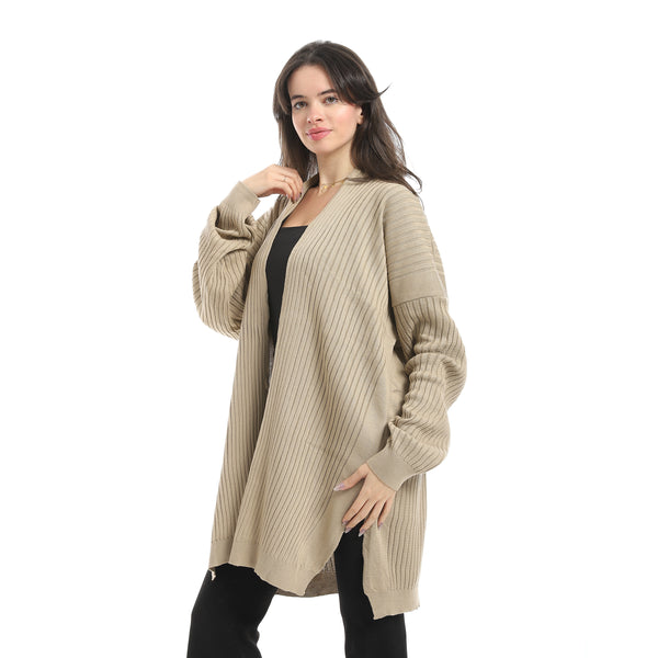 Wide_Ribbed_Open_Neckline_Slip_On_Cardigan_-_Beige