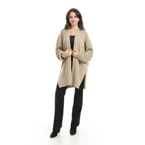 Wide_Ribbed_Open_Neckline_Slip_On_Cardigan_-_Beige