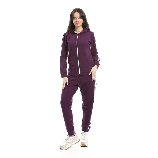 Elastic_Waist_Zipped_Cotton_Tracksuit_-_Eggplant
