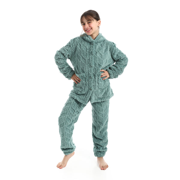 Hooded_Neck_With_Long_Sleeve_Pajama___Olive