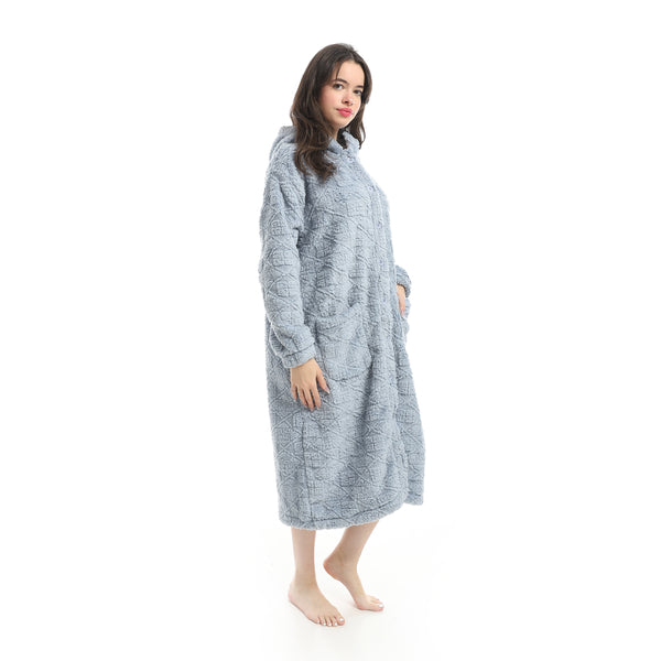 Dusty_Blue_Hooded_Textured_Velvet_Sleepshirt-Dusty_Blue