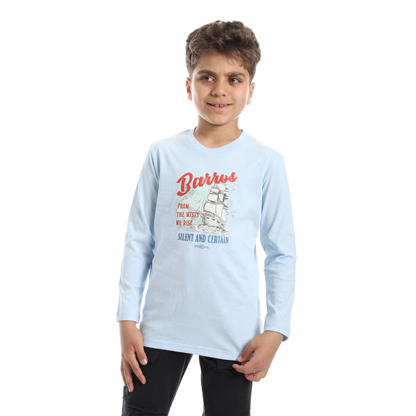 Long_Sleeve_Cotton_T-Shirt_-_Turquoise