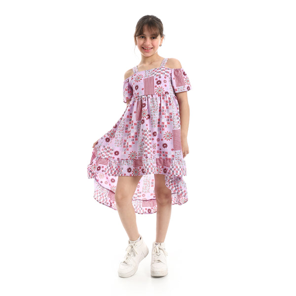 Off_Shoulder_Casual_Dress_Purple