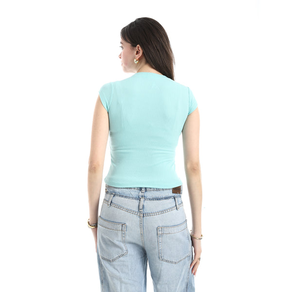 Comfy_Short_Sleeve_Top_-_Mint_Blue