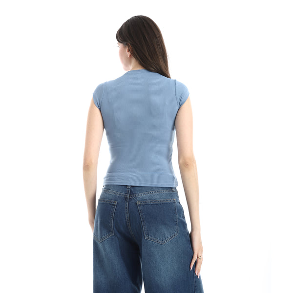 Comfy_Short_Sleeve_Top_-_Light_Blue