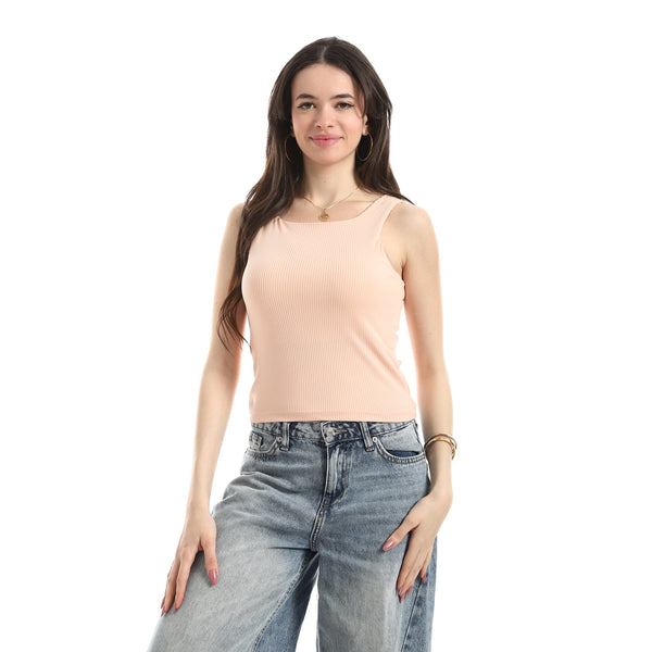 Ribbed_Basic_Top_For_Women_-_Simon