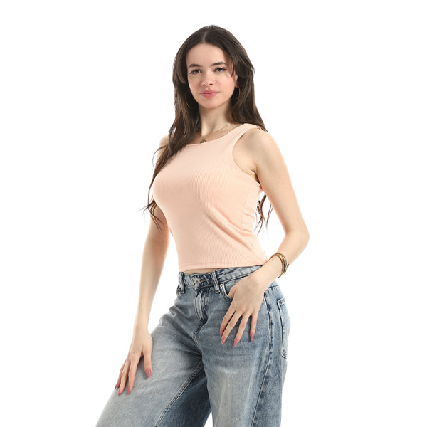 Ribbed_Basic_Top_For_Women_-_Simon