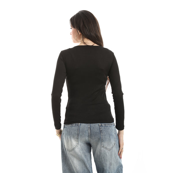 Long_Sleeves_Ribbed_Top_-_Black