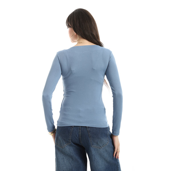 Long_Sleeves_Ribbed_Top_-_Light_Blue