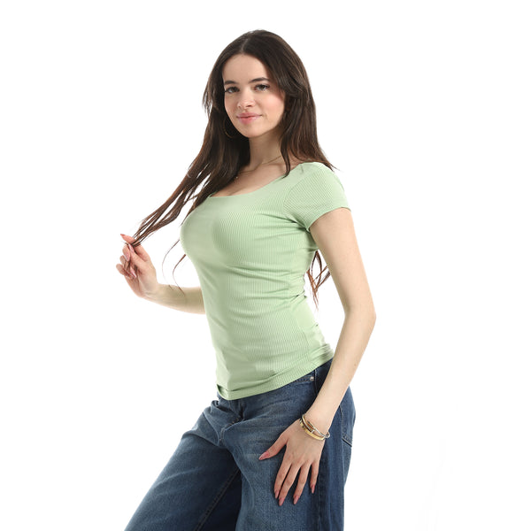 Short_Sleeves_Ribbed_Top_-_Light_Green
