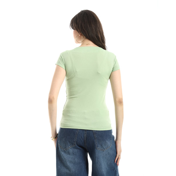 Short_Sleeves_Ribbed_Top_-_Light_Green