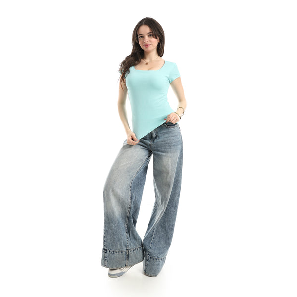 Short_Sleeves_Ribbed_Top_-_Light_Aqua