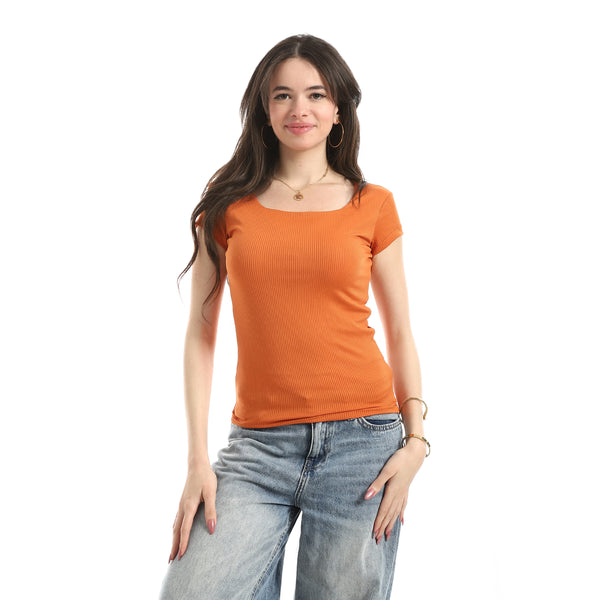 Short_Sleeves_Ribbed_Top_-_Orange