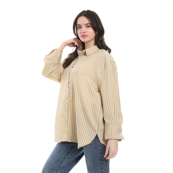 Regular_Fit_Striped_Shirt_-_Beige_&_White