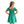 Girls_Slip_On_Elastic_Dress_-_Green