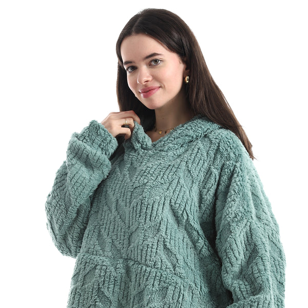 Wearable_Blanket_With_Hoodie_-_Mint_Green