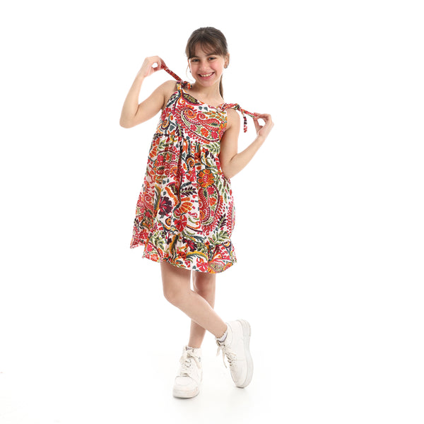 Floral_Summer_Tie_Dress___Red_&_White