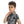 Turn_Down_Collar_Boy's_Shirt_-_White_&_Black