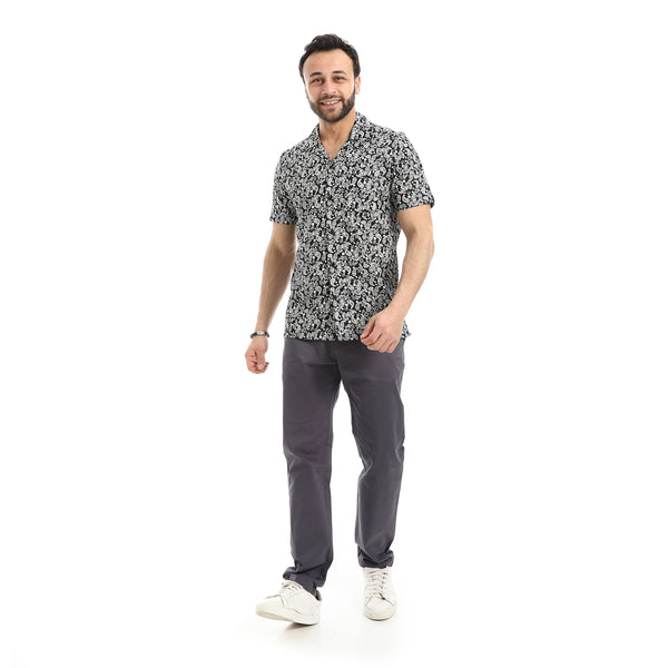 Summer_Printed_Cotton_Shirts___Black_&_White