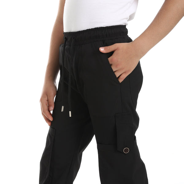 _Cargo_Pants_With_Pockets_-Black