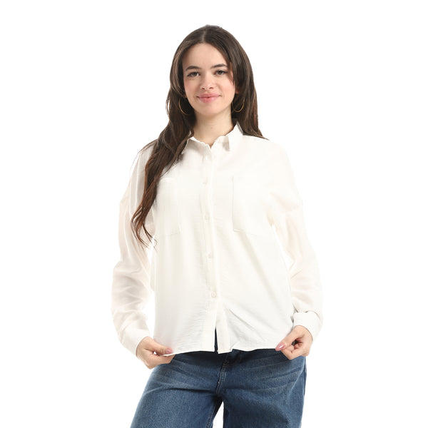 Comfy_Shirt_For_Women_-_White