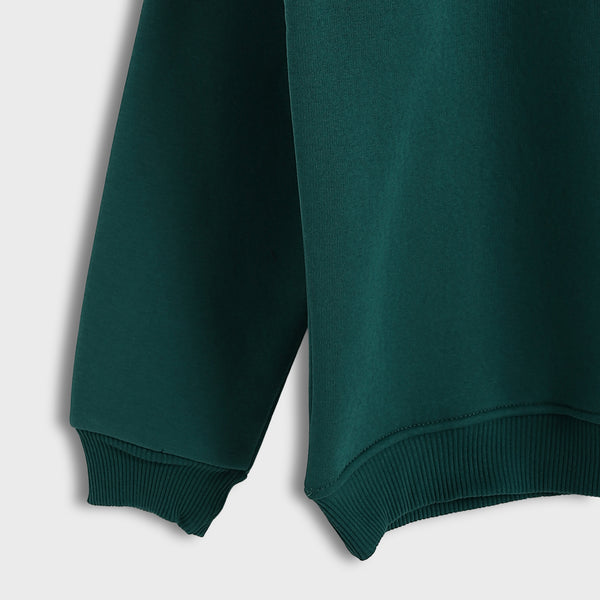 Zippered_Funnel_Neck_Sweatshirt_-_Green