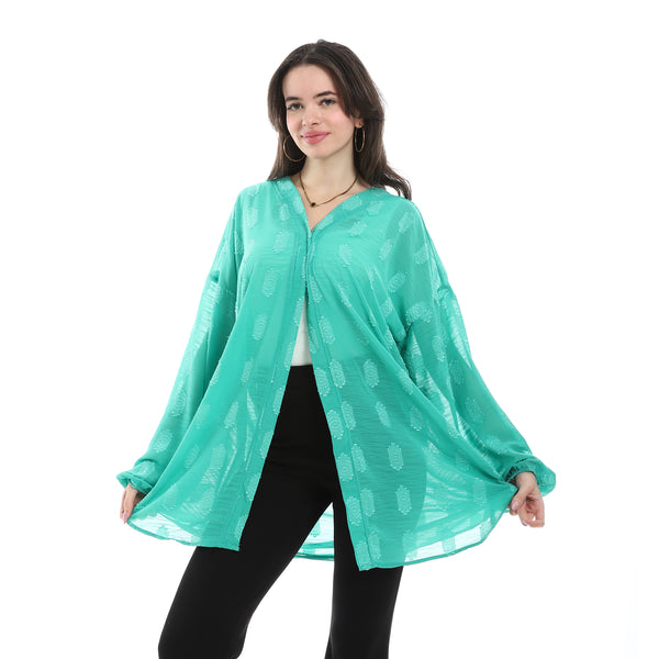 Open_Front_Cardigan_For_Summer_-_Green