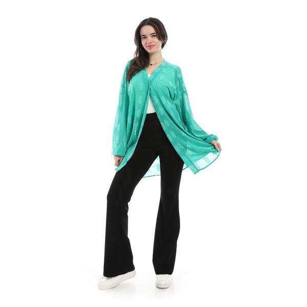 Open_Front_Cardigan_For_Summer_-_Green
