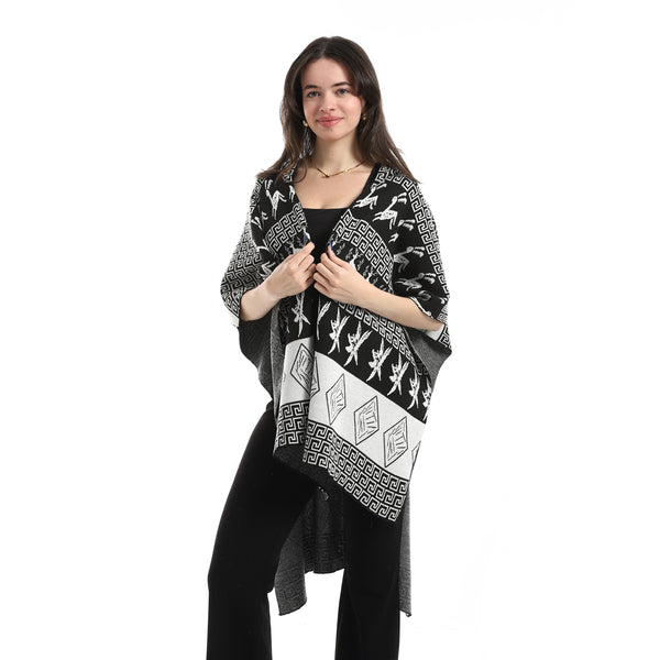 Trendy_Cape__Black_&_White