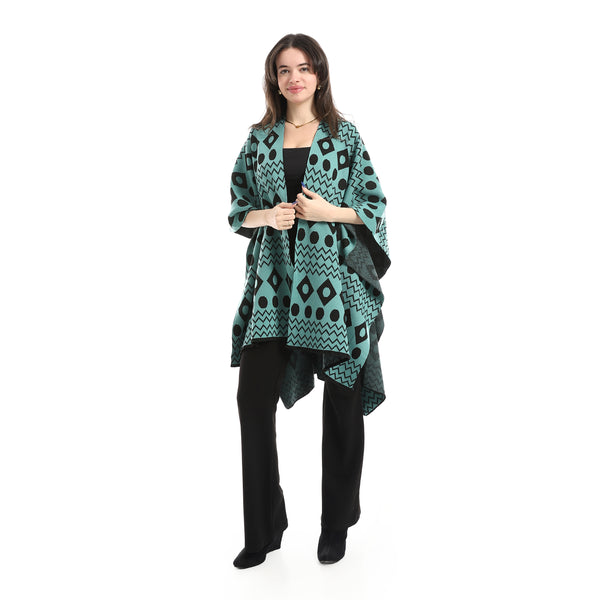 Elegant_Cape_Oversize__Mint_Green_&_White