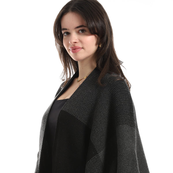 Comfy_Cape_Open_Front__Black_&_Dark_Grey Acti