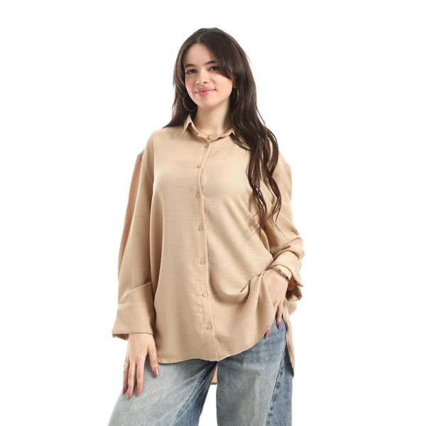 Solid_Cozy_Beige_Shirt_-_Beige