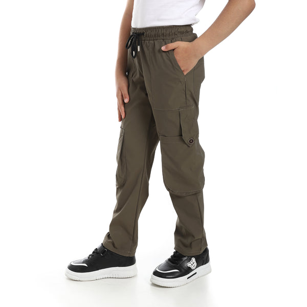 Cargo_Pants_With_Pockets_-_Olive