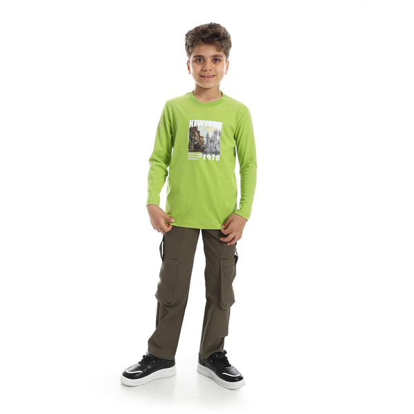 Cargo_Pants_With_Pockets_-_Olive