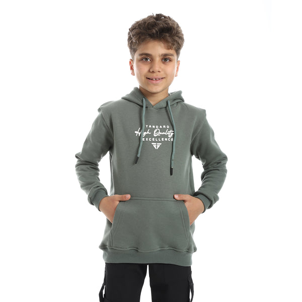 Printed_Long_Sleeves_Hoodie_-_Olive