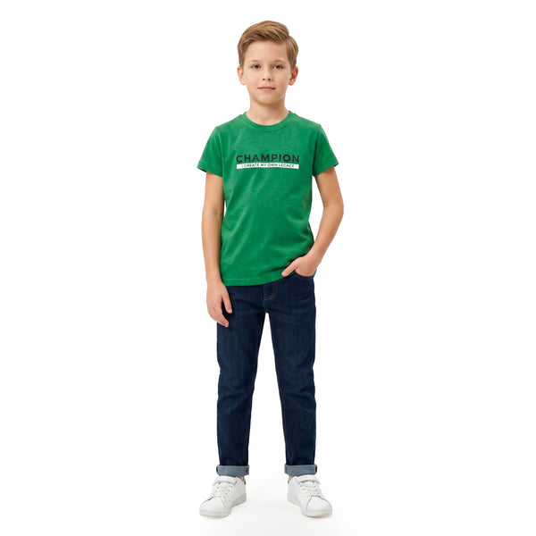 _Regular_Fit_Printed_Boys_T-Shirt_-_Green