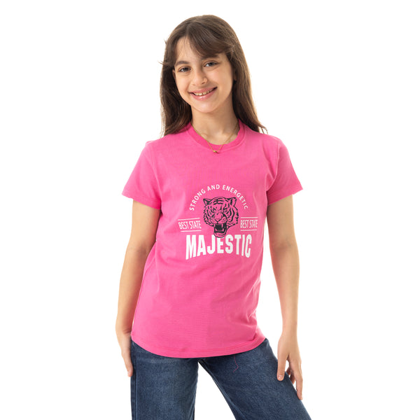 Slip_On_Printed_Trendy_Girls_T-Shirt_-_Fuchsia