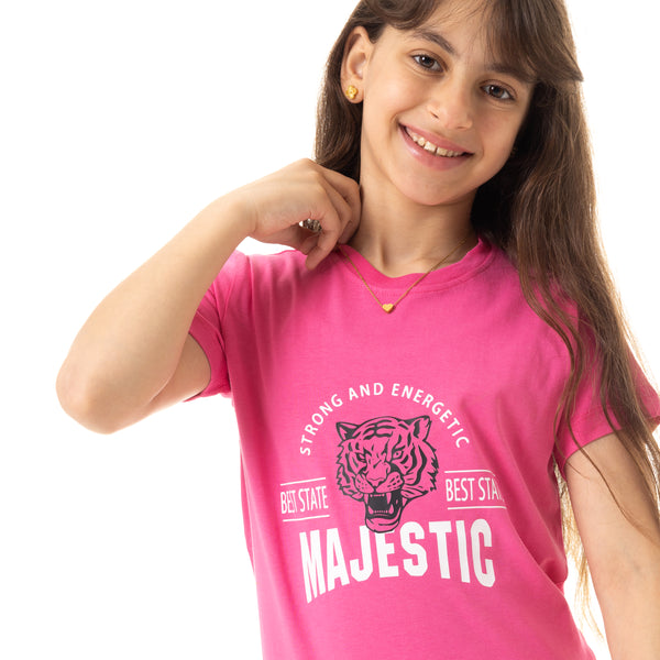 Slip_On_Printed_Trendy_Girls_T-Shirt_-_Fuchsia