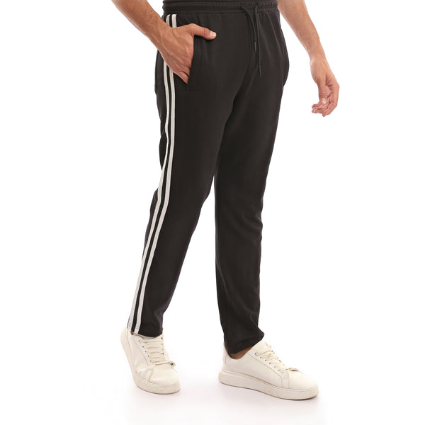 Slip_On_Pants_with_Side_Lines_-_Black