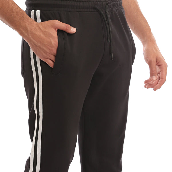 Slip_On_Pants_with_Side_Lines_-_Black