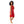 Crew_Neck_Ribbed_Sleeveless_Short_Dress_-_Red