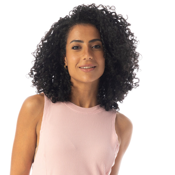 Crew_Neck_Ribbed_Sleeveless_Short_Dress_-_Rose