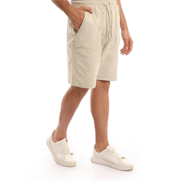 Relaxed_Fit_Slip_On_Linen_Shorts_-_Beige